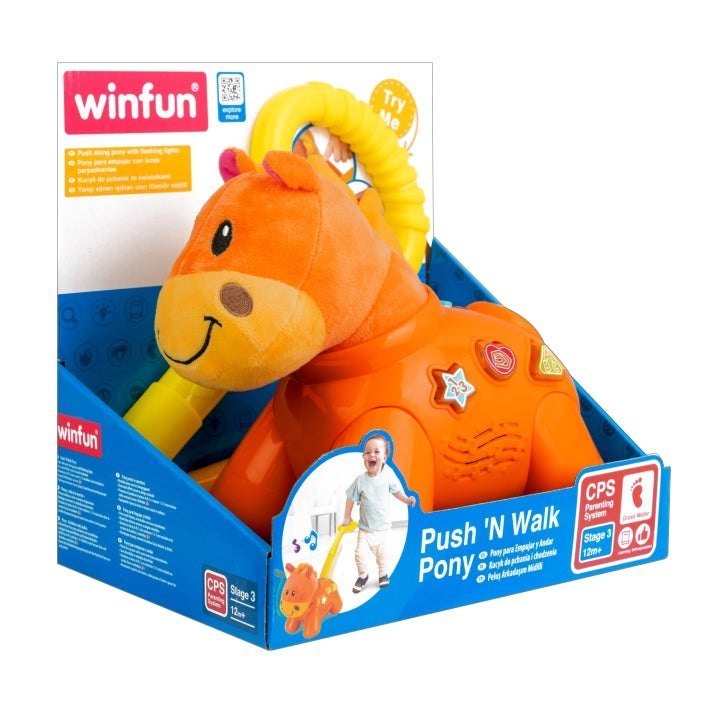 Push 'N Walk Pony - Marah Kids