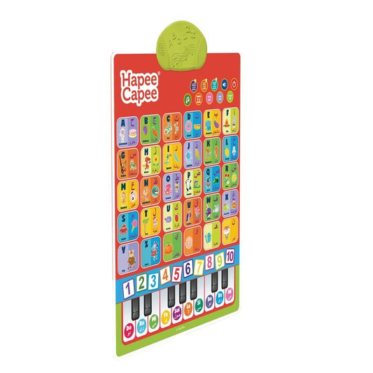 Hapee Capee Bilingual Alphabet Poster English/Arabic Battery Operated - Marah Kids