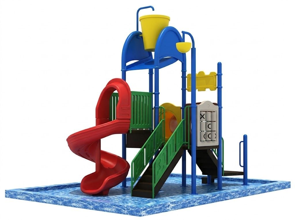Gambol - Splash Zone Tower Multi-Slide Water Park - main image