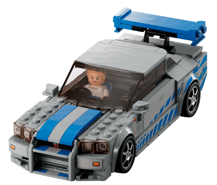 Lego 2 Fast 2 Furious Nissan Skyline GT - R (R34) - Marah Kids