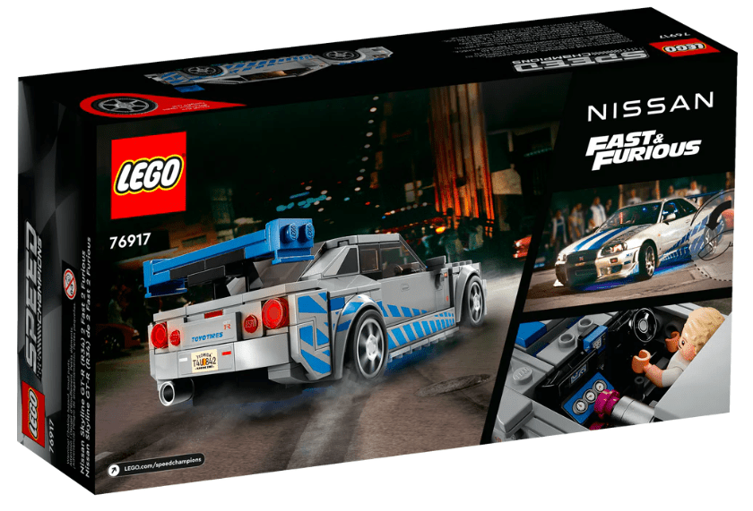 Lego 2 Fast 2 Furious Nissan Skyline GT - R (R34) - Marah Kids