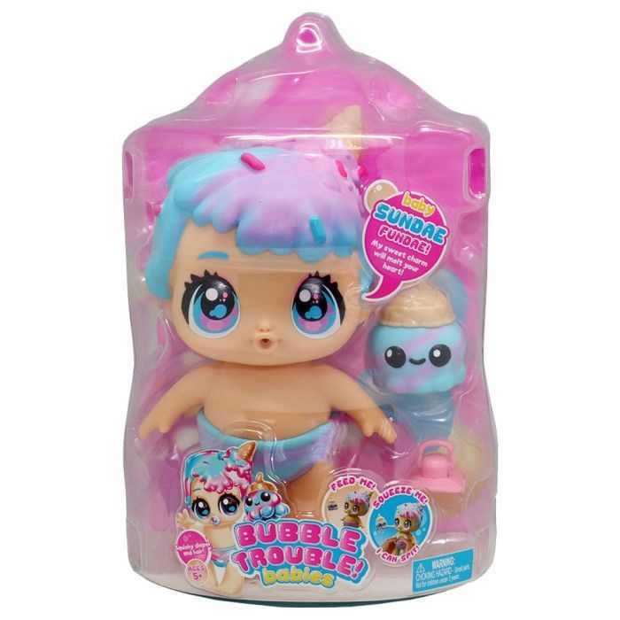 Headster - Bubble Trouble Babies 2Asst S1 - Marah Kids