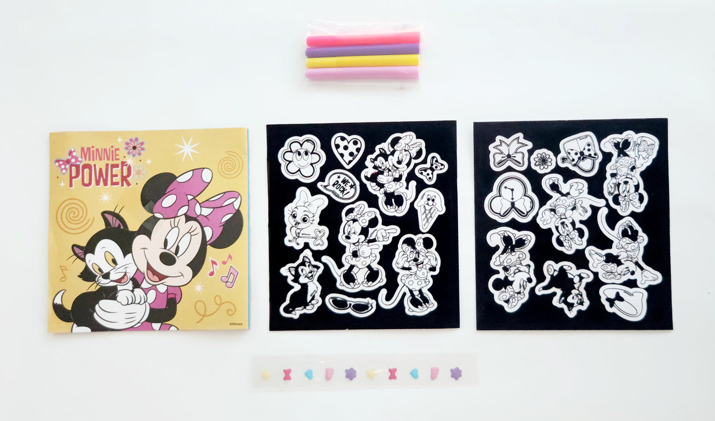 Disney Minnie Color & Jewel Velvet Stickers