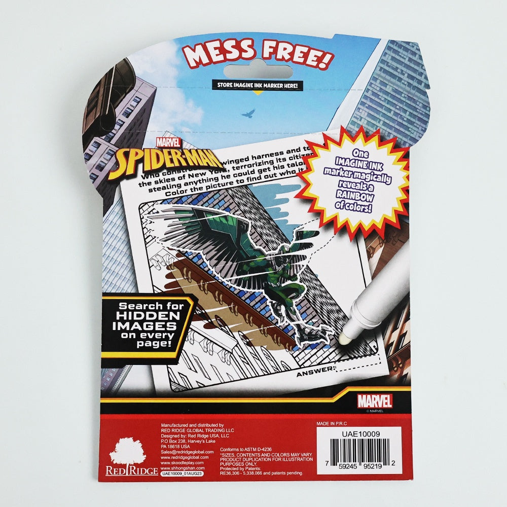 DISNEY SPIDER-MAN MAGIC INK BOOK