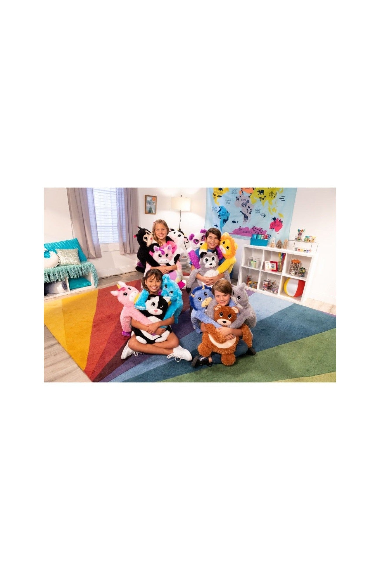 Little Big Hugs Black and White Cat - Marah Kids