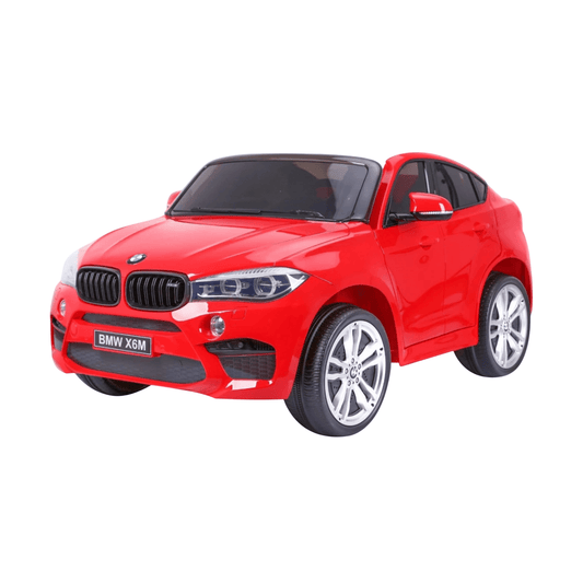 BMW X6M Kids 12V Ride On Car with Remote - Red - Marah Kids