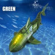 Green Waterproof Shark Rc 2.4G - Marah Kids