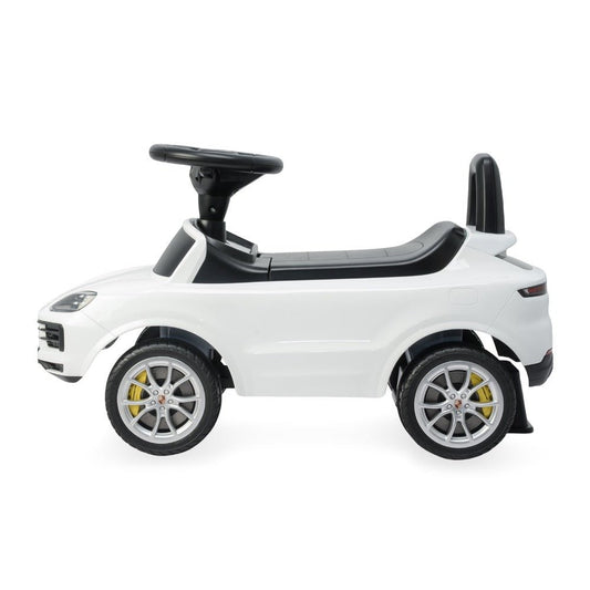 Porsche licensed Foot To floor Baby Push Car - White - Marah Kids