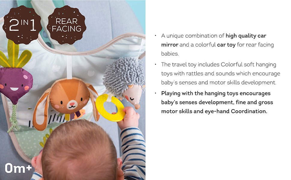 Taf Toys Urban Garden In - Car Activity Centre | Travel Car Toy, 0M+ - Marah Kids