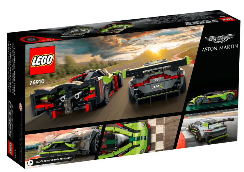 Lego Aston Martin Valkyrie AMR Pro and Aston Martin Vantage GT3 - Marah Kids