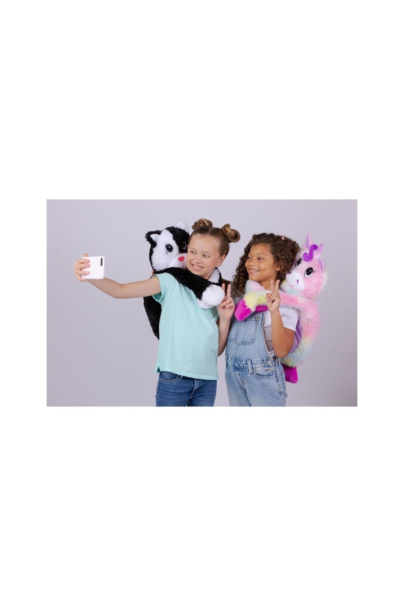 Little Big Hugs Black and White Cat - Marah Kids