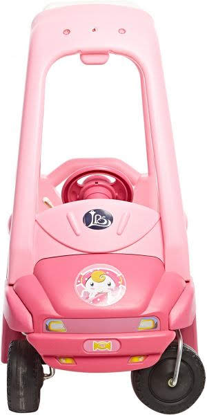 Lovely Baby LB 786 Cozy Coupe Ride - On Car for Toddlers with 360° Rotating Wheels and Push Handle - Marah Kids