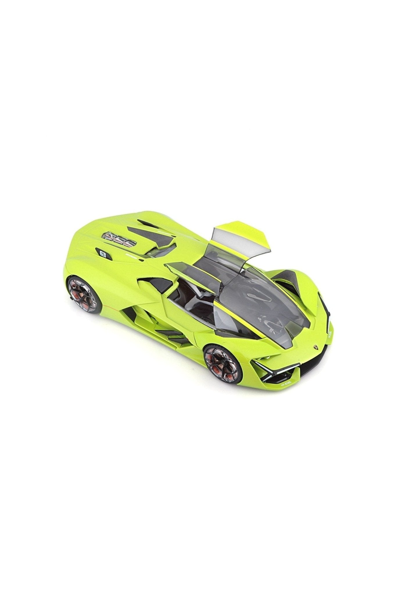 Bburago 1:24 Scale Lamborghini Terzo Millennio – Lime Green - Marah Kids