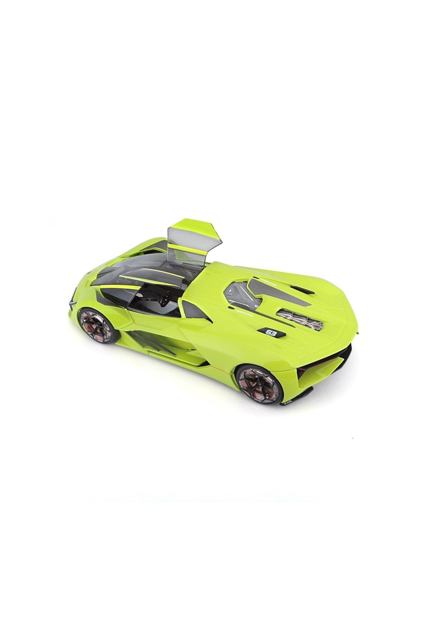 Bburago 1:24 Scale Lamborghini Terzo Millennio – Lime Green - Marah Kids
