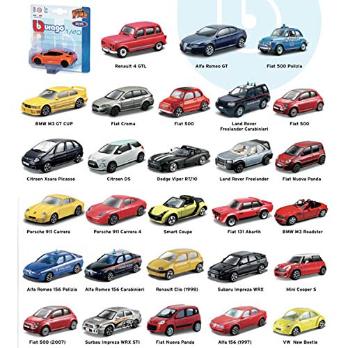 Bburago 1:43 Street Fire Blister Pack - Assorted - Marah Kids