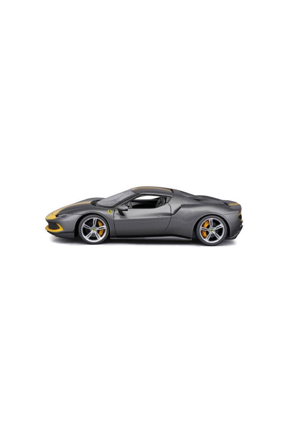 Bburago Ferrari 296 GTB Assetto Fiorano Grey Diecast Model - Marah Kids
