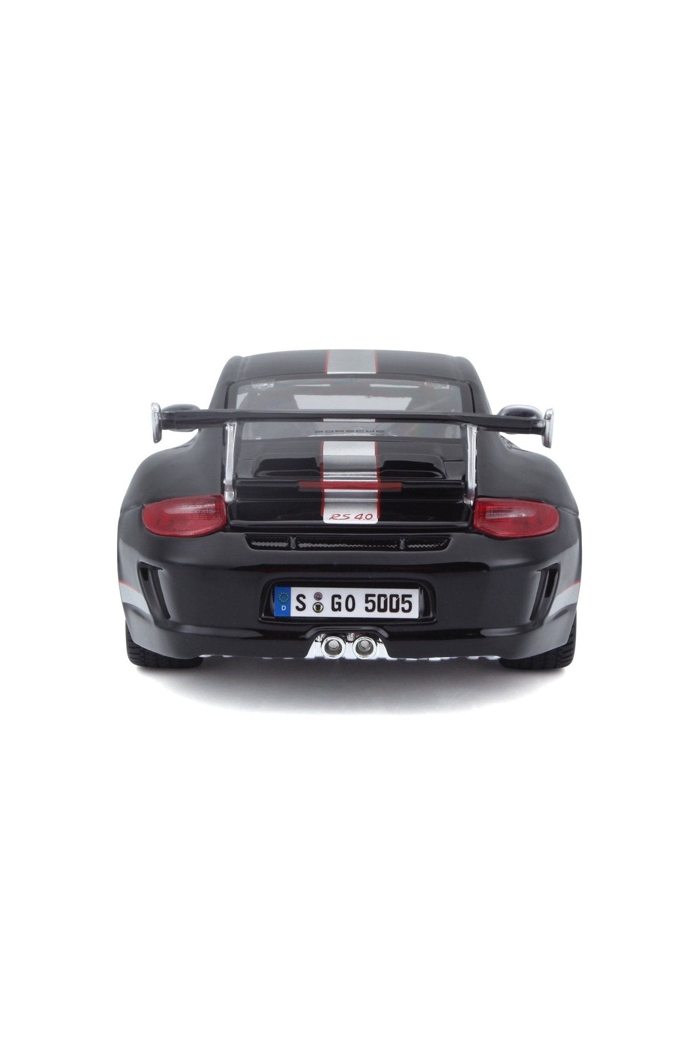 Bburago 1:18 Scale Porsche 911 GT3 RS 4.0 Black Diecast Model Car - Marah Kids