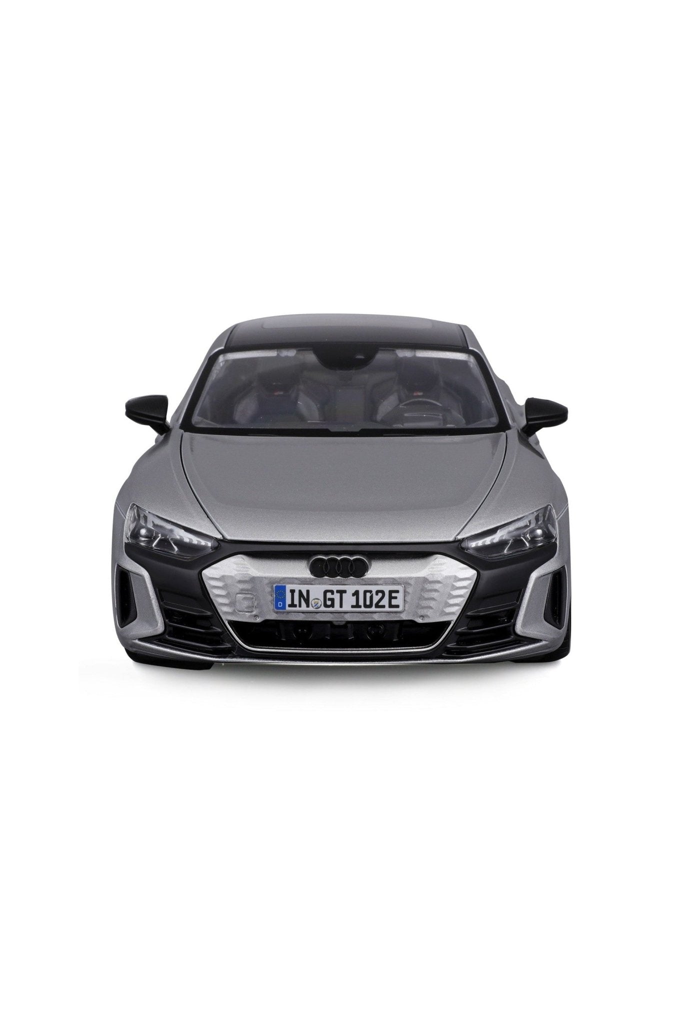 2022 Audi RS e - tron GT Silver Metallic 1/18 Diecast Model Car by Bburago 11050 - Marah Kids