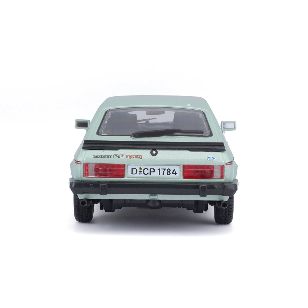 Bburago 1:24 Scale Ford Capri (1982) – Light Green - Marah Kids