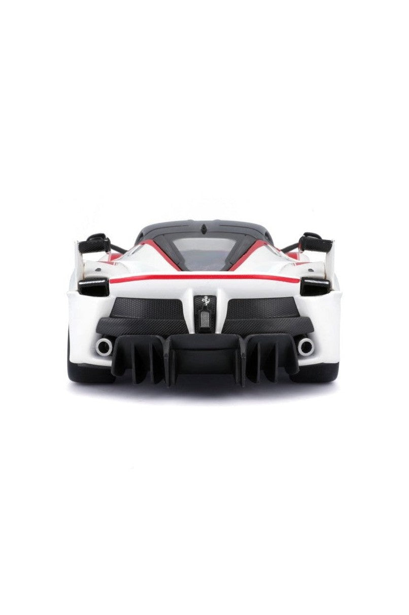 Bburago 1/24 Ferrari FXX-K #75 Diecast Model Car (White)