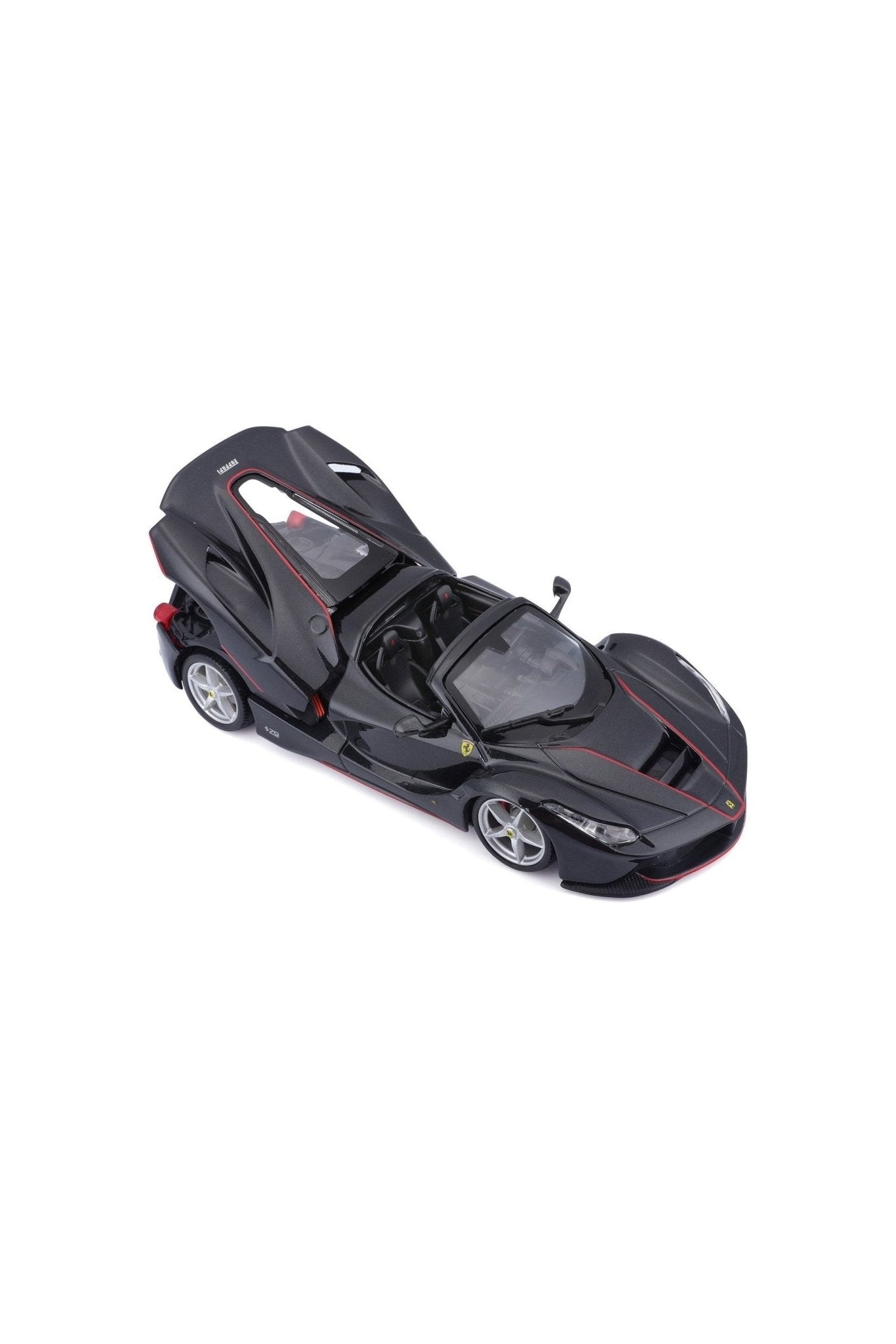 Bburago 1/24 LaFerrari Aperta Nera R & P (w/o stand) - Marah Kids