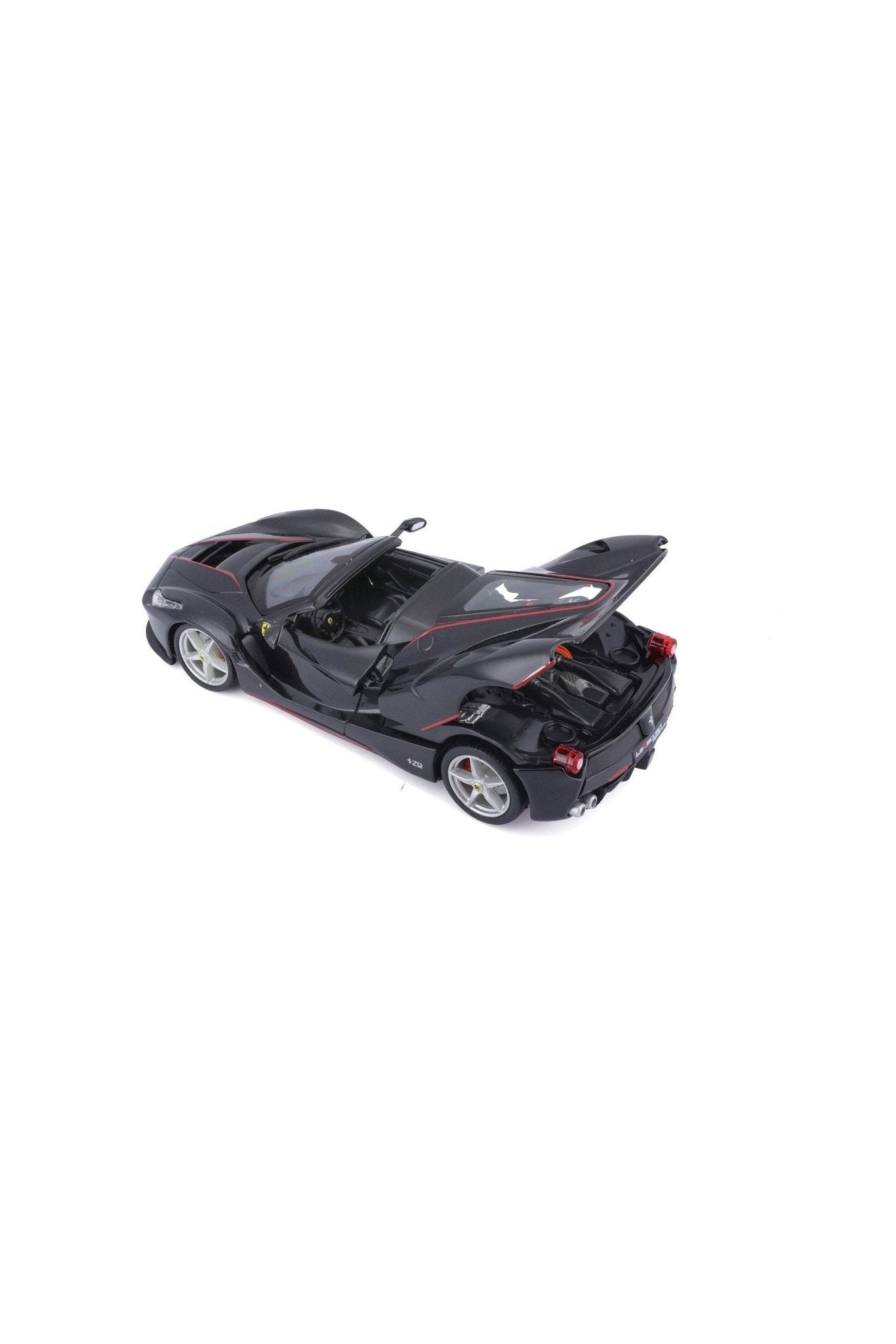 Bburago 1/24 LaFerrari Aperta Nera R & P (w/o stand) - Marah Kids