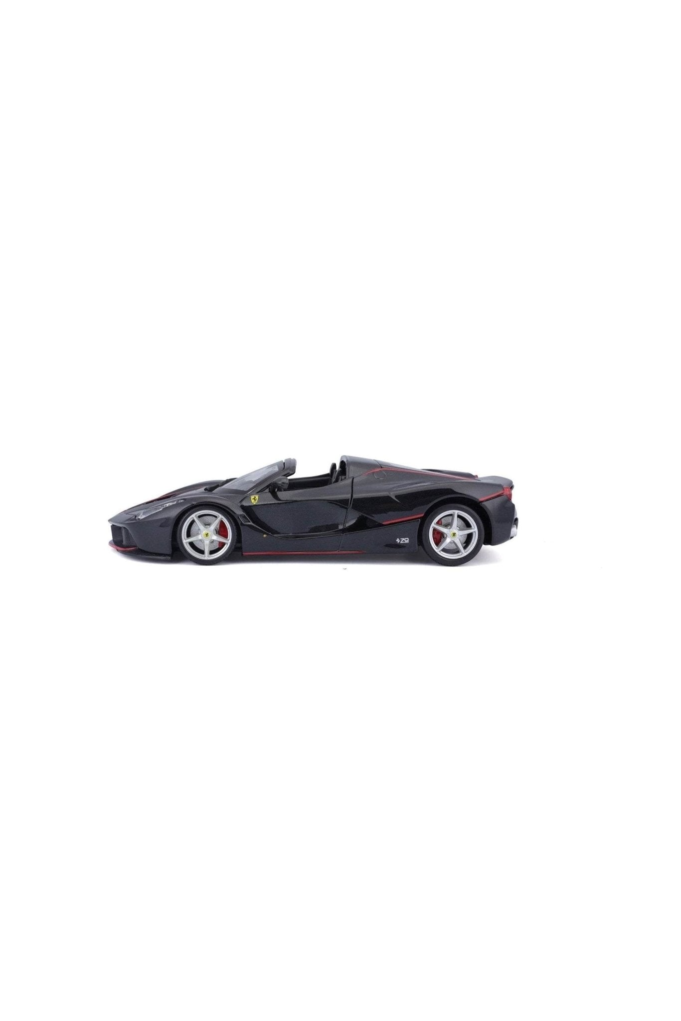 Bburago 1/24 LaFerrari Aperta Nera R & P (w/o stand) - Marah Kids