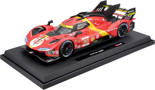 Bburago 1:18 Ferrari Racing - 499P (24H Le Mans Champion 2024) - Marah Kids