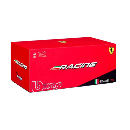 Bburago 1:43 Ferrari Racing - 499P (24H Le Mans Hypercar 2024) (Af Corse Team) - Marah Kids