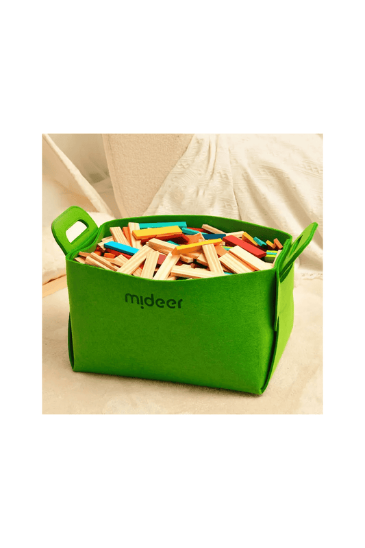 Toys Fabric Bakset - Green - Marah Kids