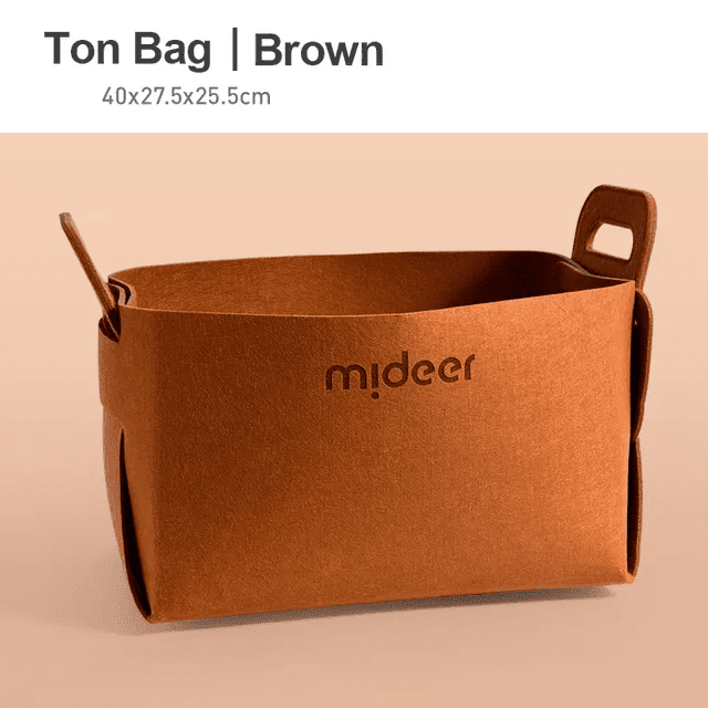 Toys Fabric Bakset - Brown