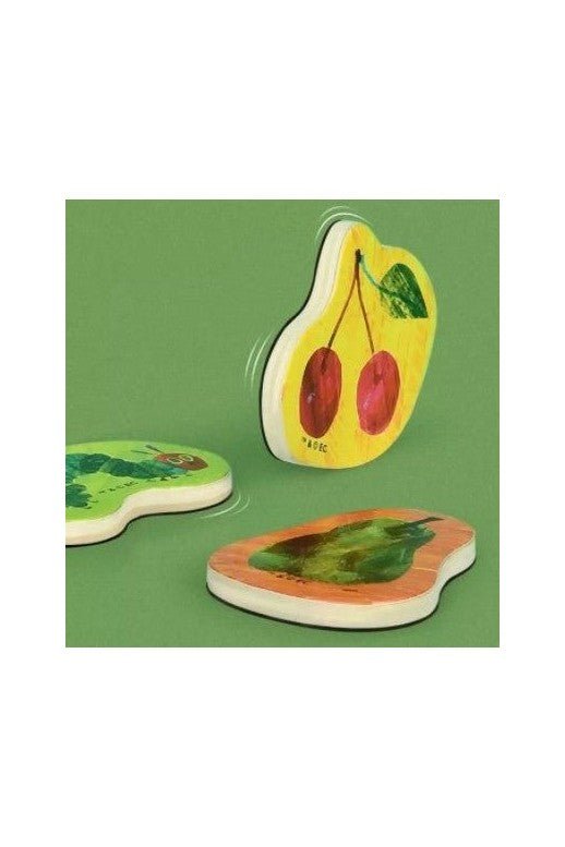 The Very Hungry Caterpillar Wooden Magnets: Food Series - Marah Kids