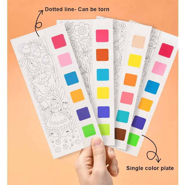 Paint With Water Booklet - Enchanted Garden - Marah Kids