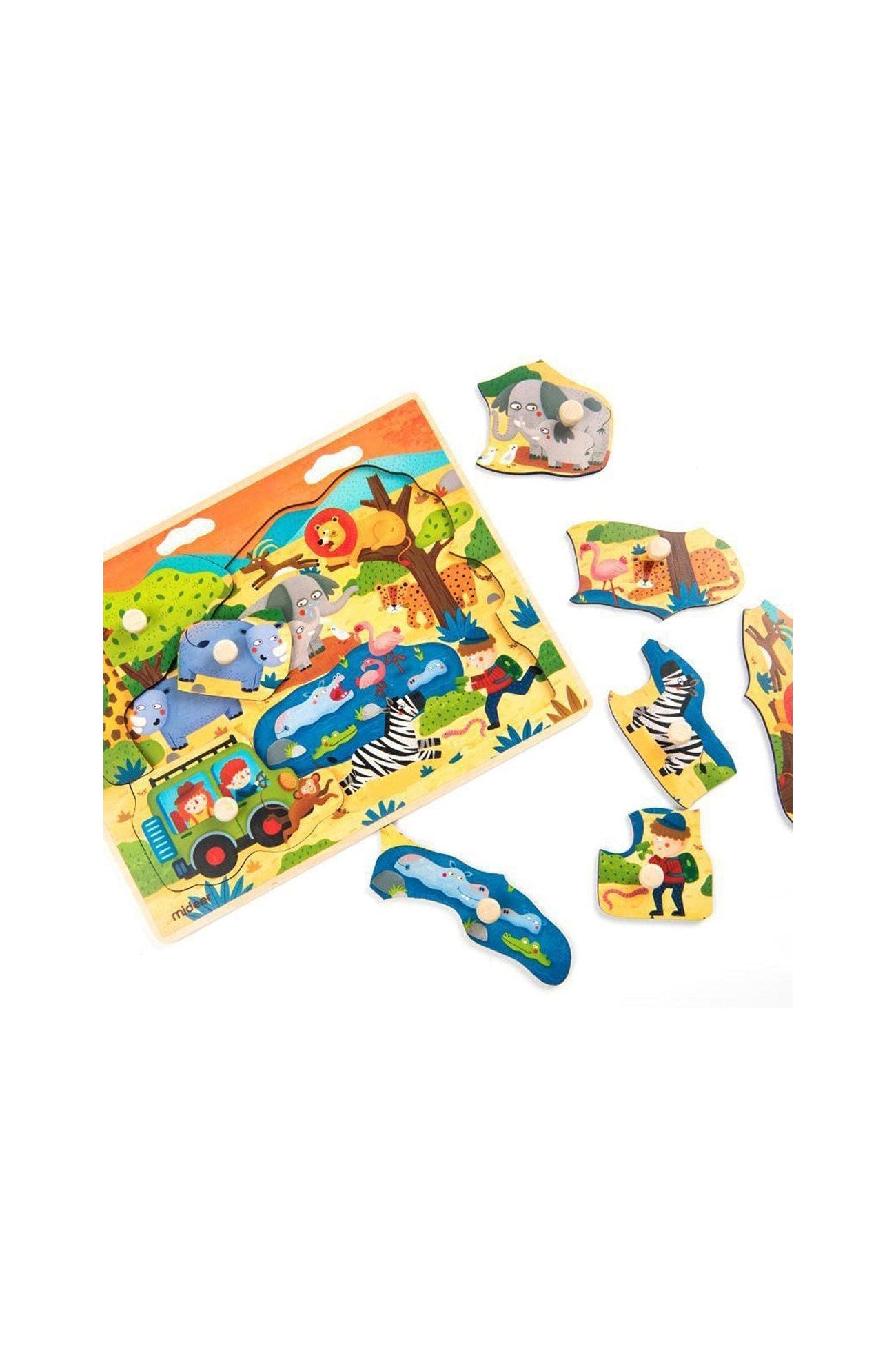 Wild Animal Discovery Puzzle - Marah Kids