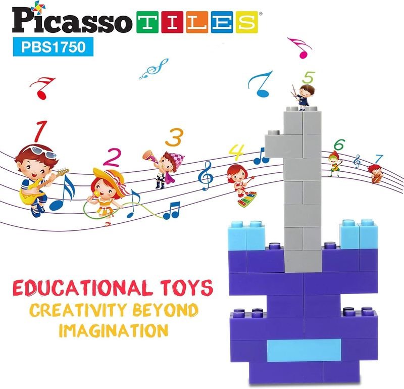 Picasso Magnetic Building Blocks 1750 - pieces - Marah Kids
