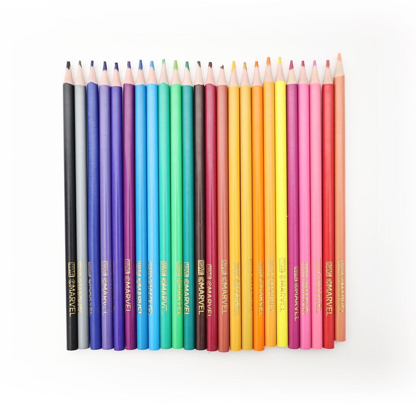 Disney Spider - Man 24 Colored Pencils With Sharpener - Marah Kids