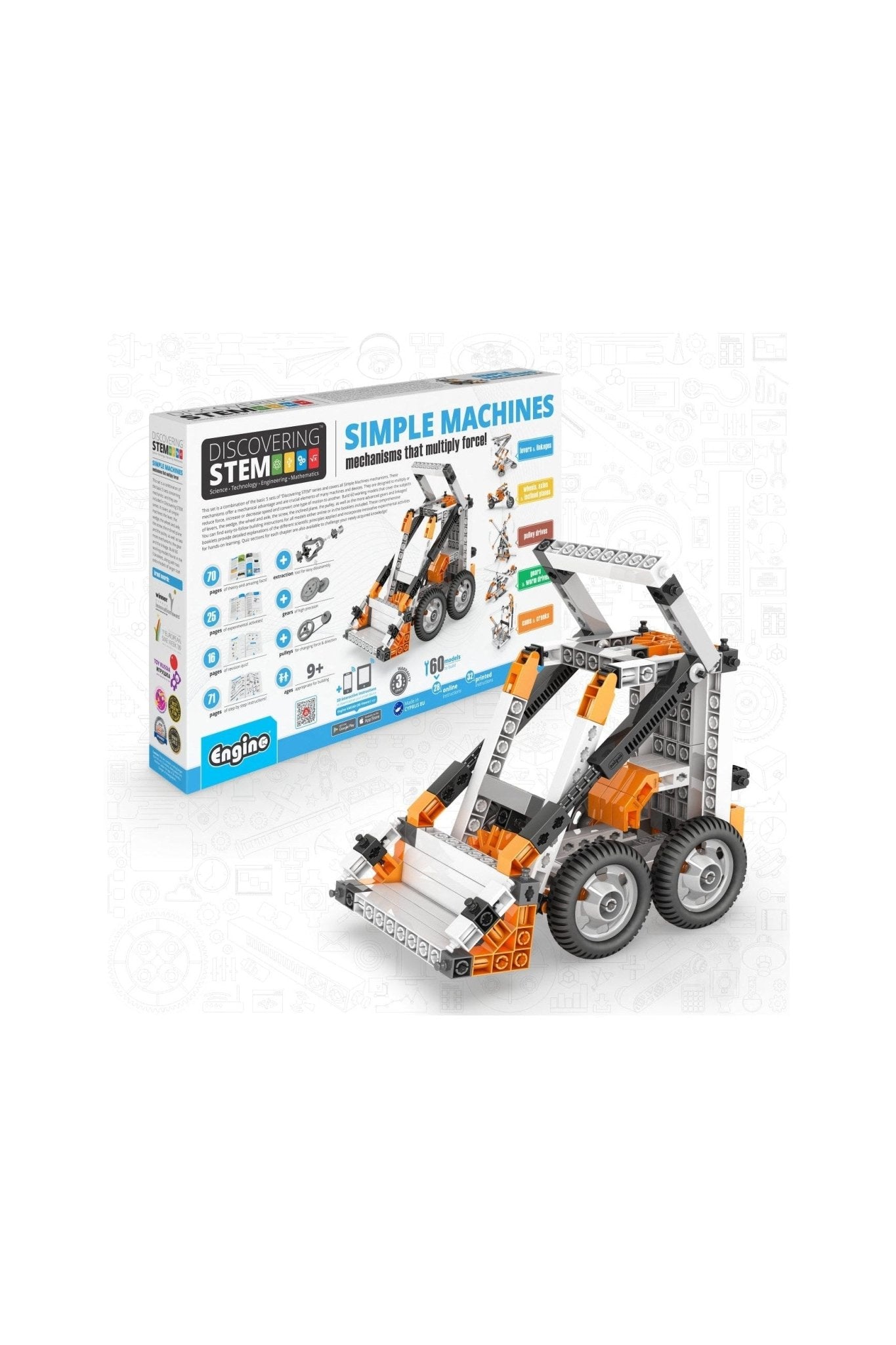 Engino STEM Mechanics : Pulley Drives - Marah Kids