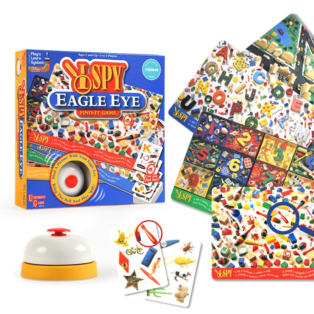 I Spy With My Eagle Eye - Board Game - Marah Kids