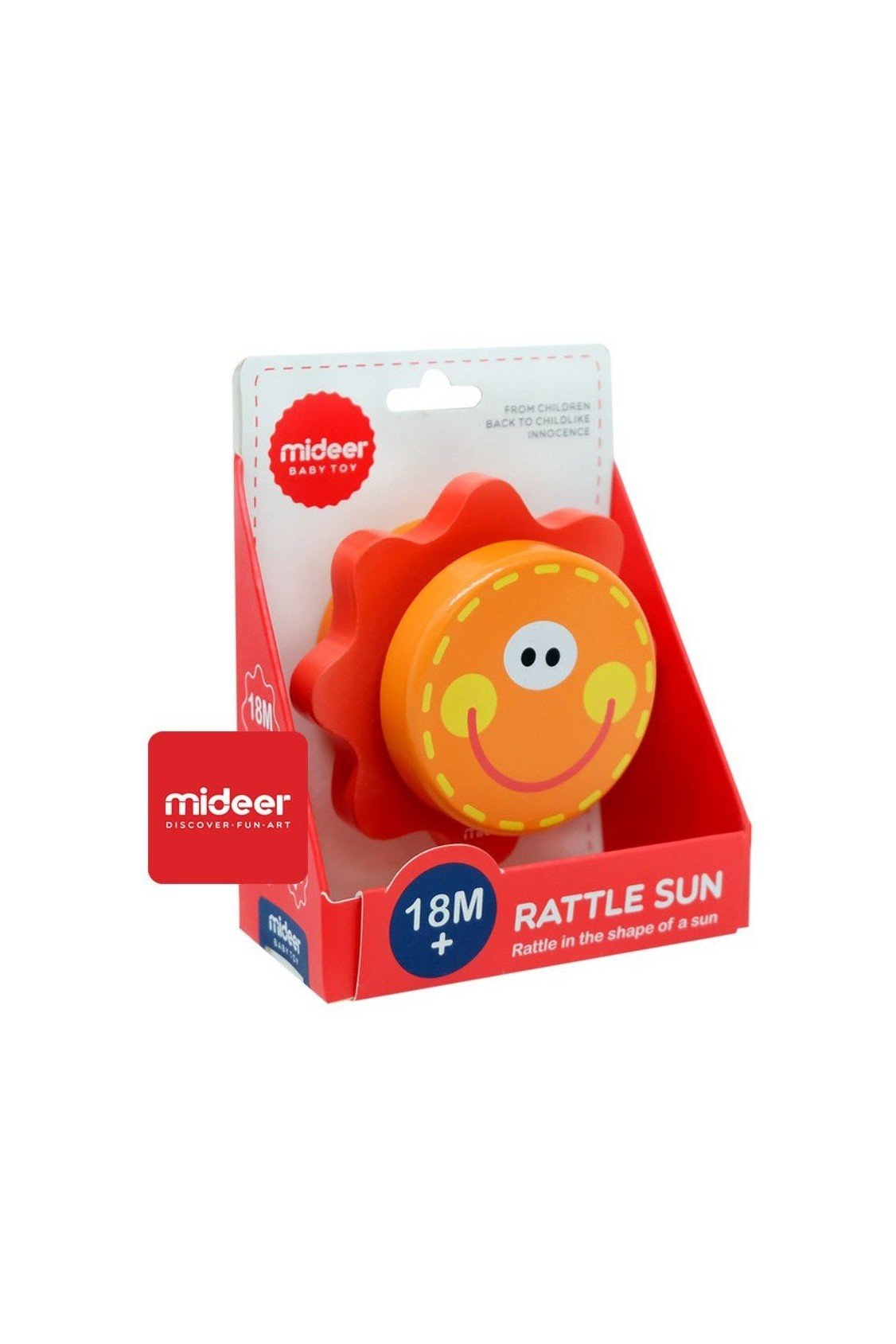 Rattle Toy - Orange - Marah Kids