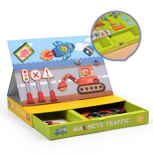 Traffic Magnetic Game - Marah Kids
