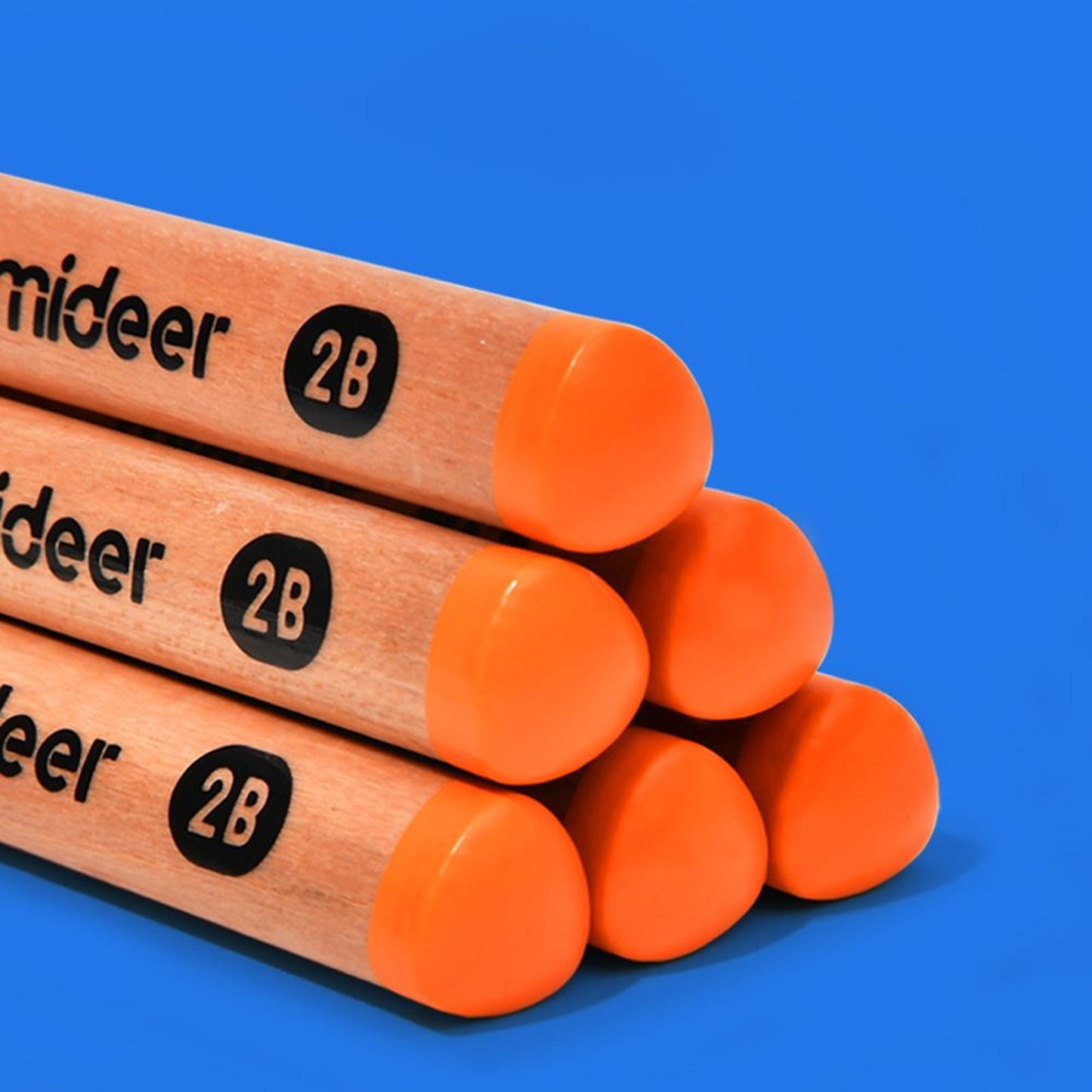 Triangular Pencil 2B - 6 Pcs