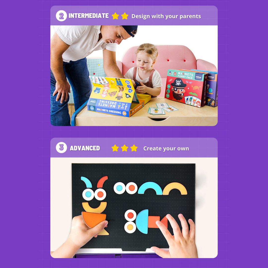 Boy & Girl Magnetic Dress Up Game