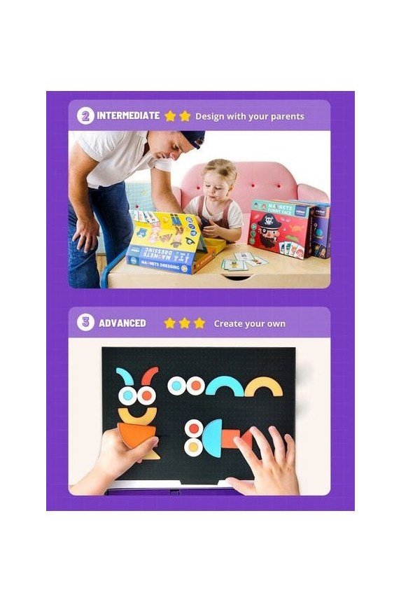Patterns Magnetic Game - Marah Kids