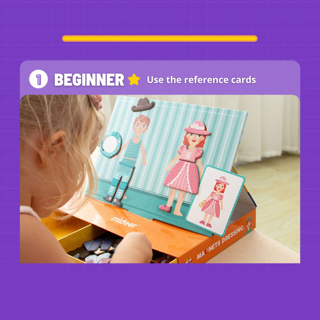 Boy & Girl Magnetic Dress Up Game