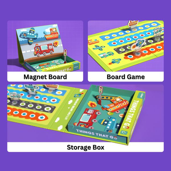 Boy & Girl Magnetic Dress Up Game