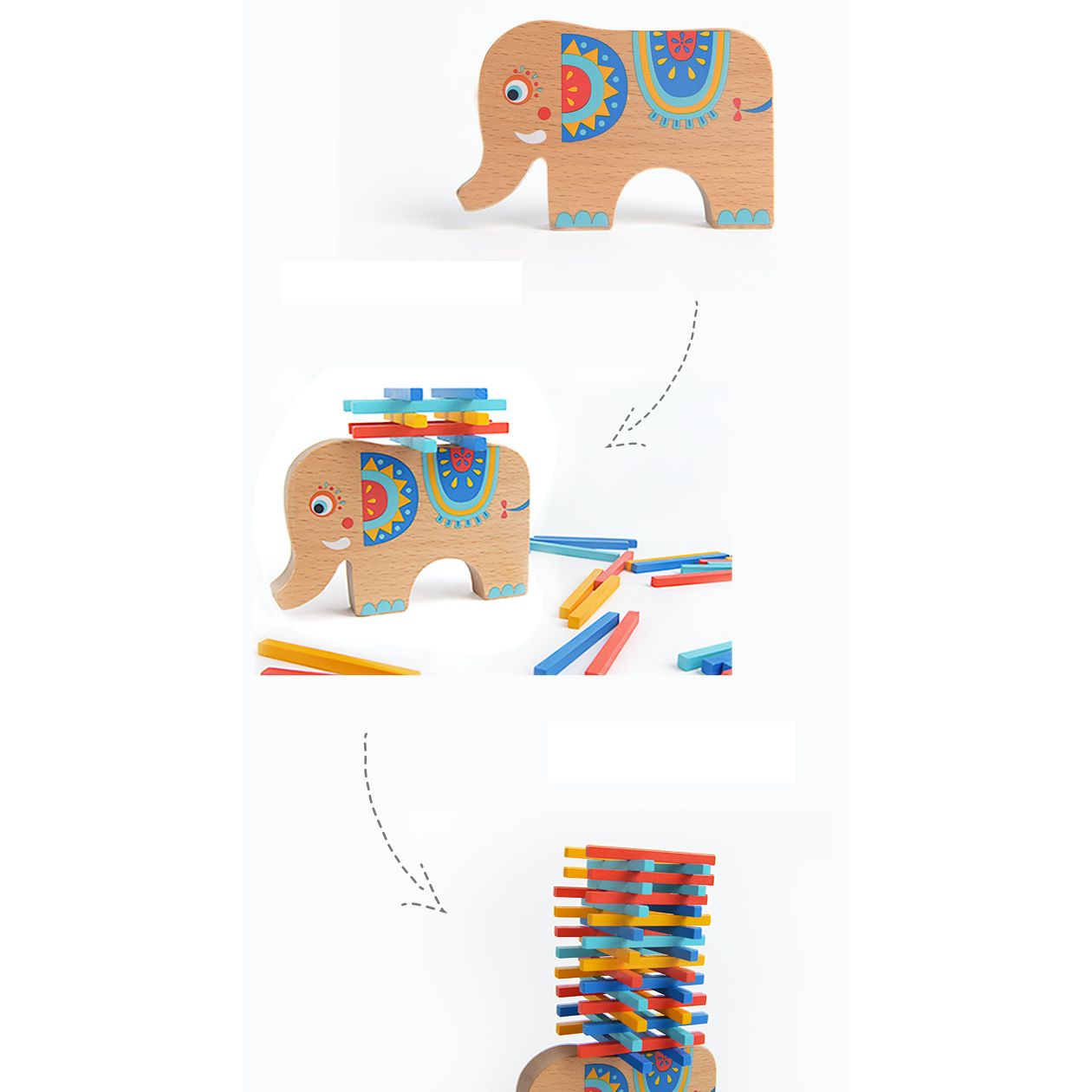 Balancing Game - Elephant - Marah Kids