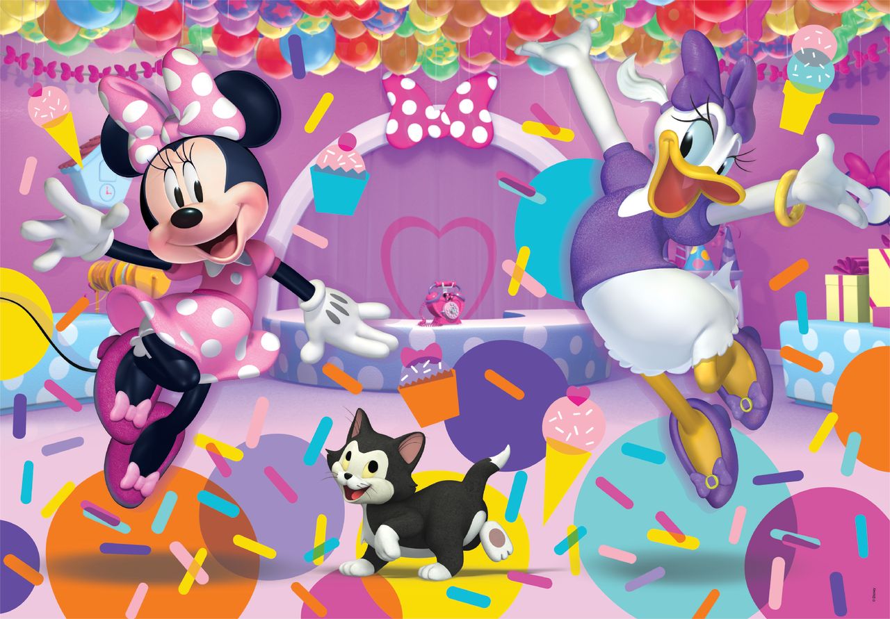 Clementoni Puzzle Minnie Party Time 104-pieces