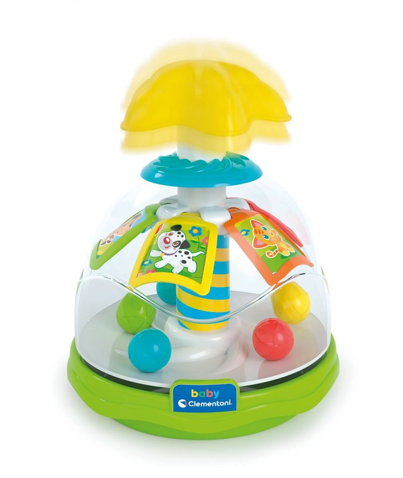 Clementoni Baby Happy Animals Spinning Top - Marah Kids