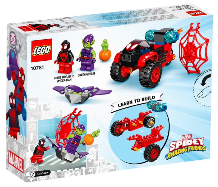 Lego Spider-Man's Techno Trike