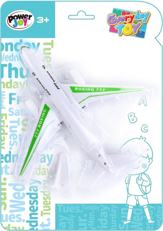 Power Joy Everyday Toy Airplane Pullback Assorted (Style and Color May Vary) - Marah Kids